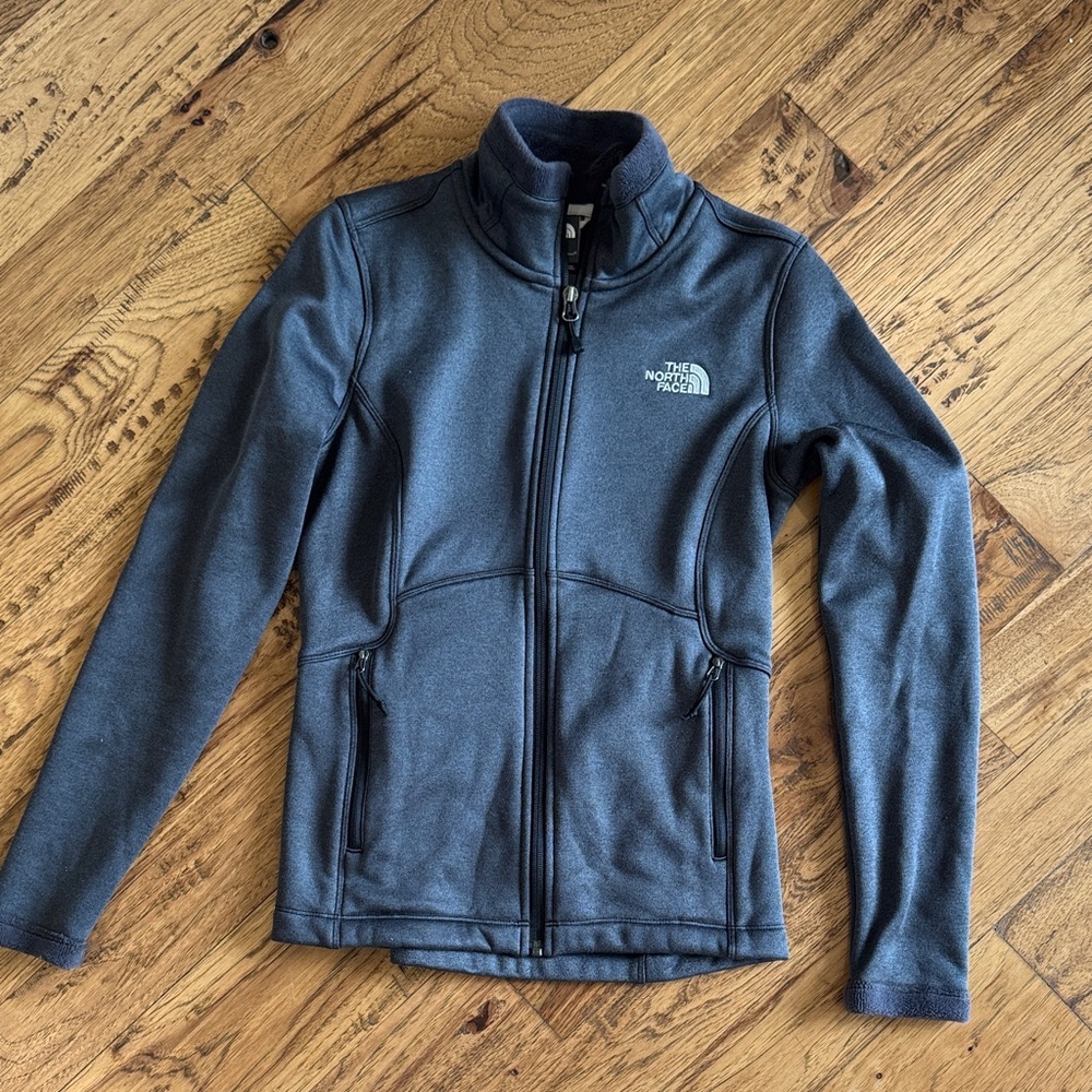The North Face Charcoal Full-Zip Jacket